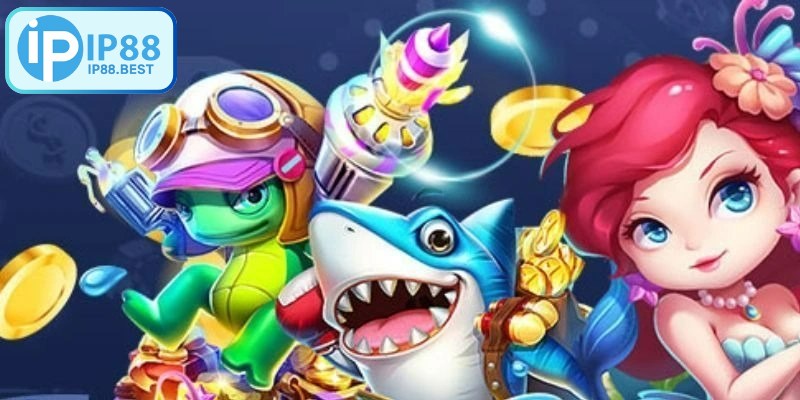 Bắn cá tiểu tiên cá là siêu phẩm hấp dẫn kết hợp đồ họa đại dương tuyệt đẹp