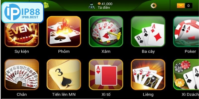 Game bài tại IP88 là chuyên mục mang đến trải nghiệm giải trí đỉnh cao