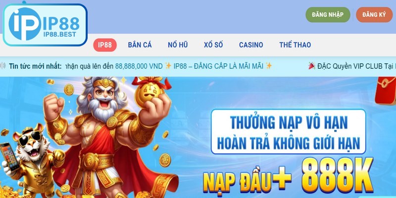 Giới thiệu IP88 là nhà cái trực tuyến uy tín, an toàn cho game thủ