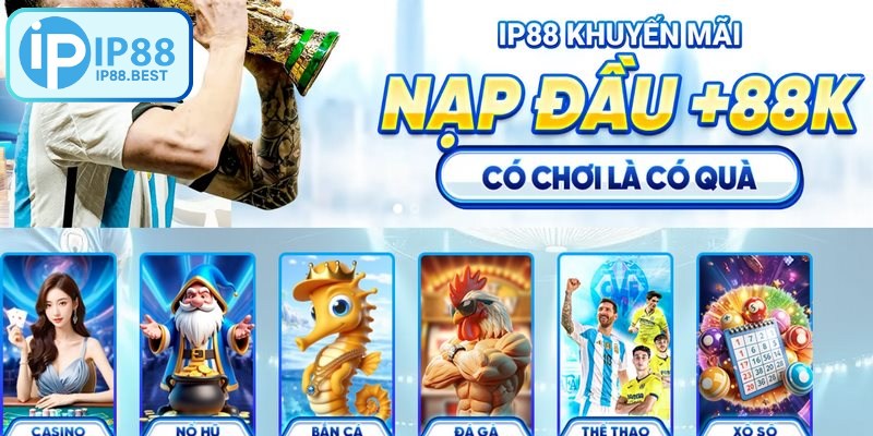IP88 phổ biến như một thương hiệu nhà cái trực tuyến hàng đầu